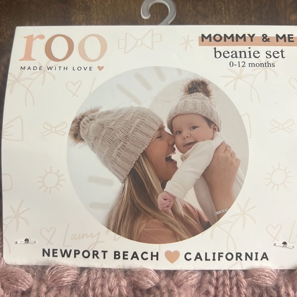 Roo beanie hat set - Picture 3 of 5